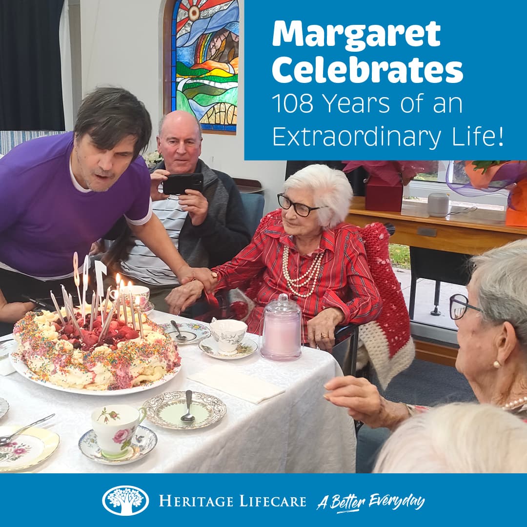 ​Margaret Celebrates 108 Years of an Extraordinary Life!