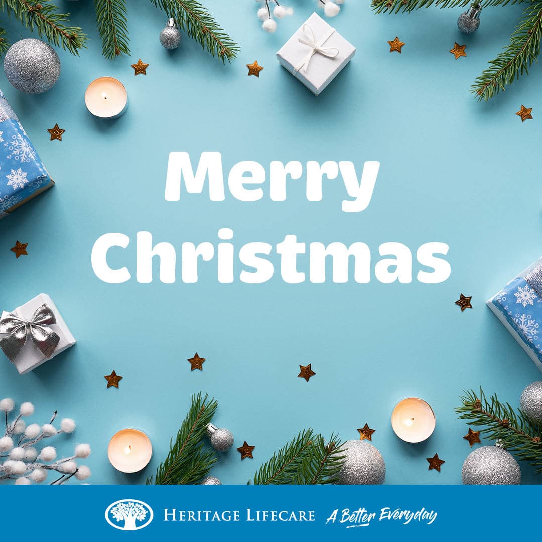 ​Merry Christmas to all our wonderful Heritage Lifecare whānau!