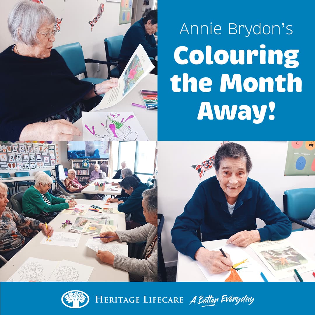 ​Annie Brydon's Colouring the Month Away!