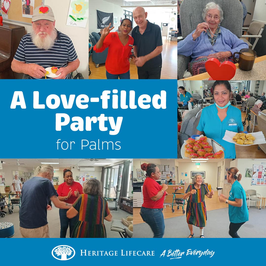 ​A Love-filled Party for Palms