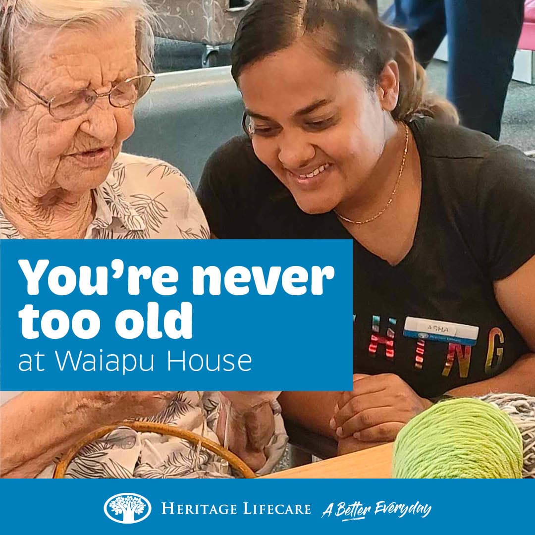 ​You're never too old at Waiapu House