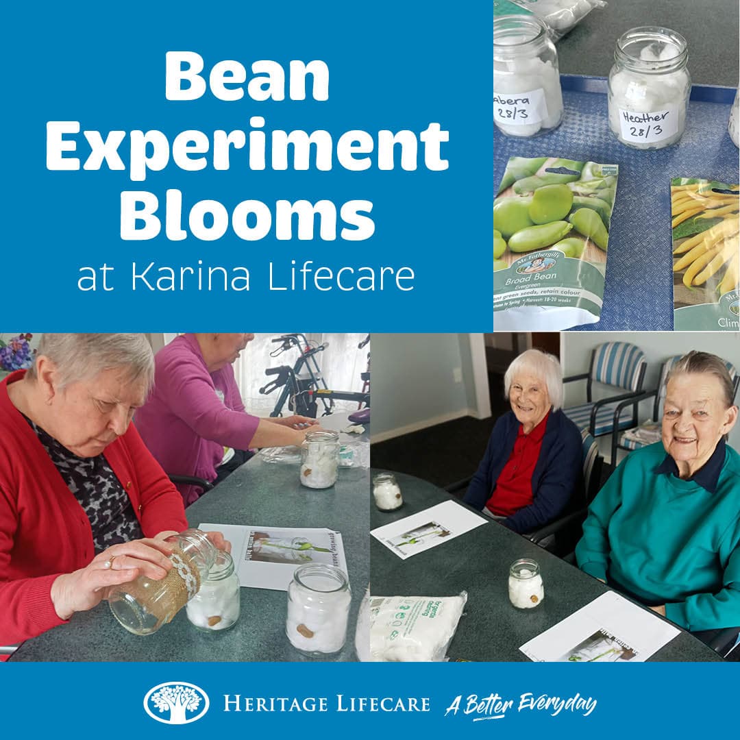 ​Bean Experiment Blooms at Karina!