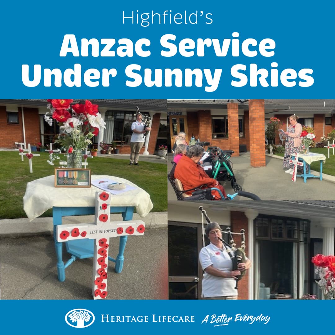 ​Highfield's Anzac Service Under Sunny Skies