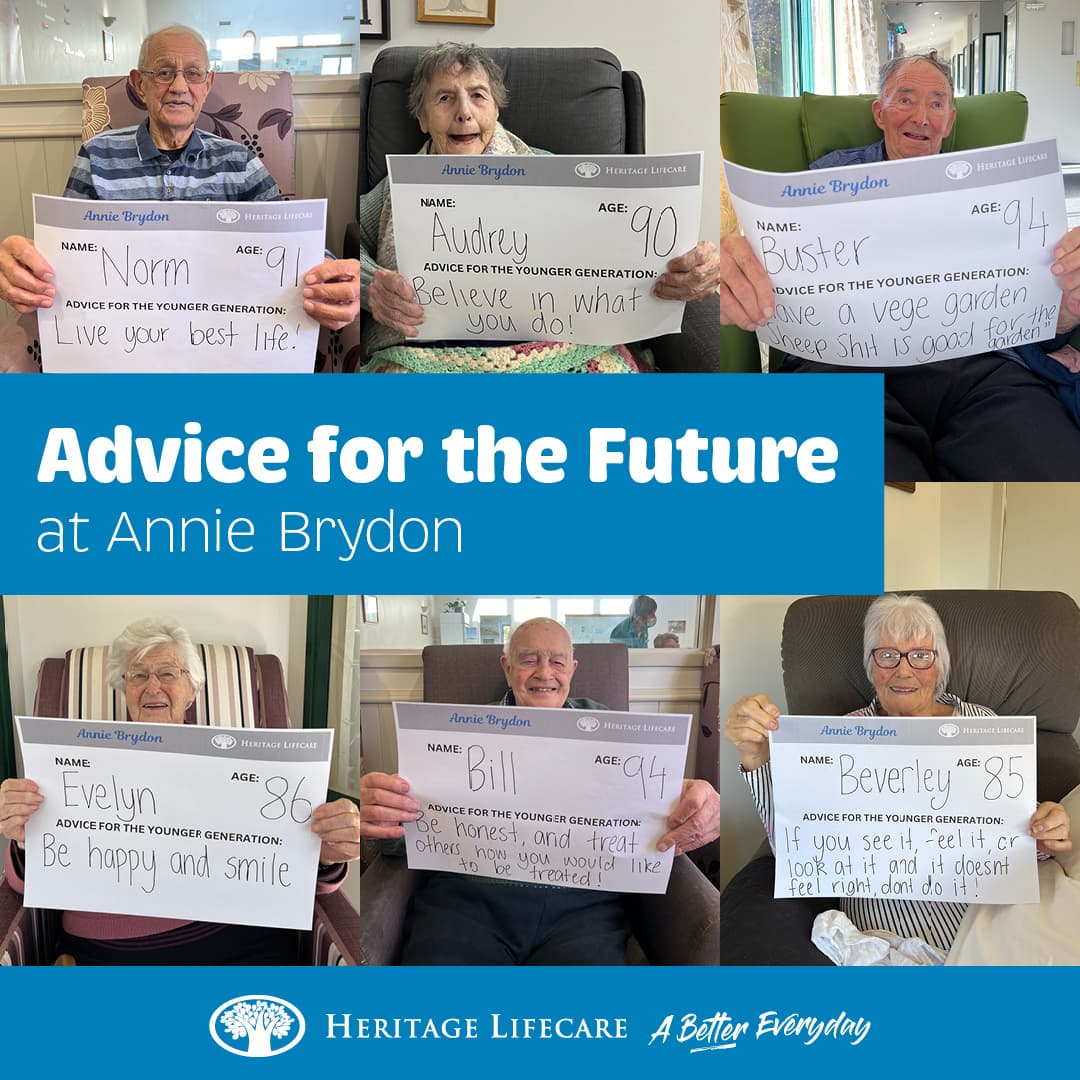 ​Advice for the Future at Annie Brydon