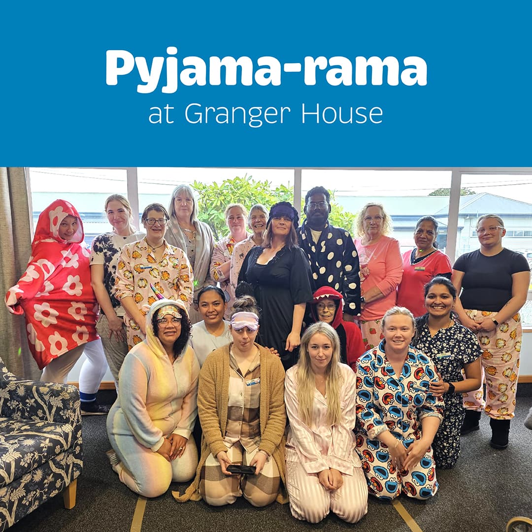 Pajama-rama at Granger House