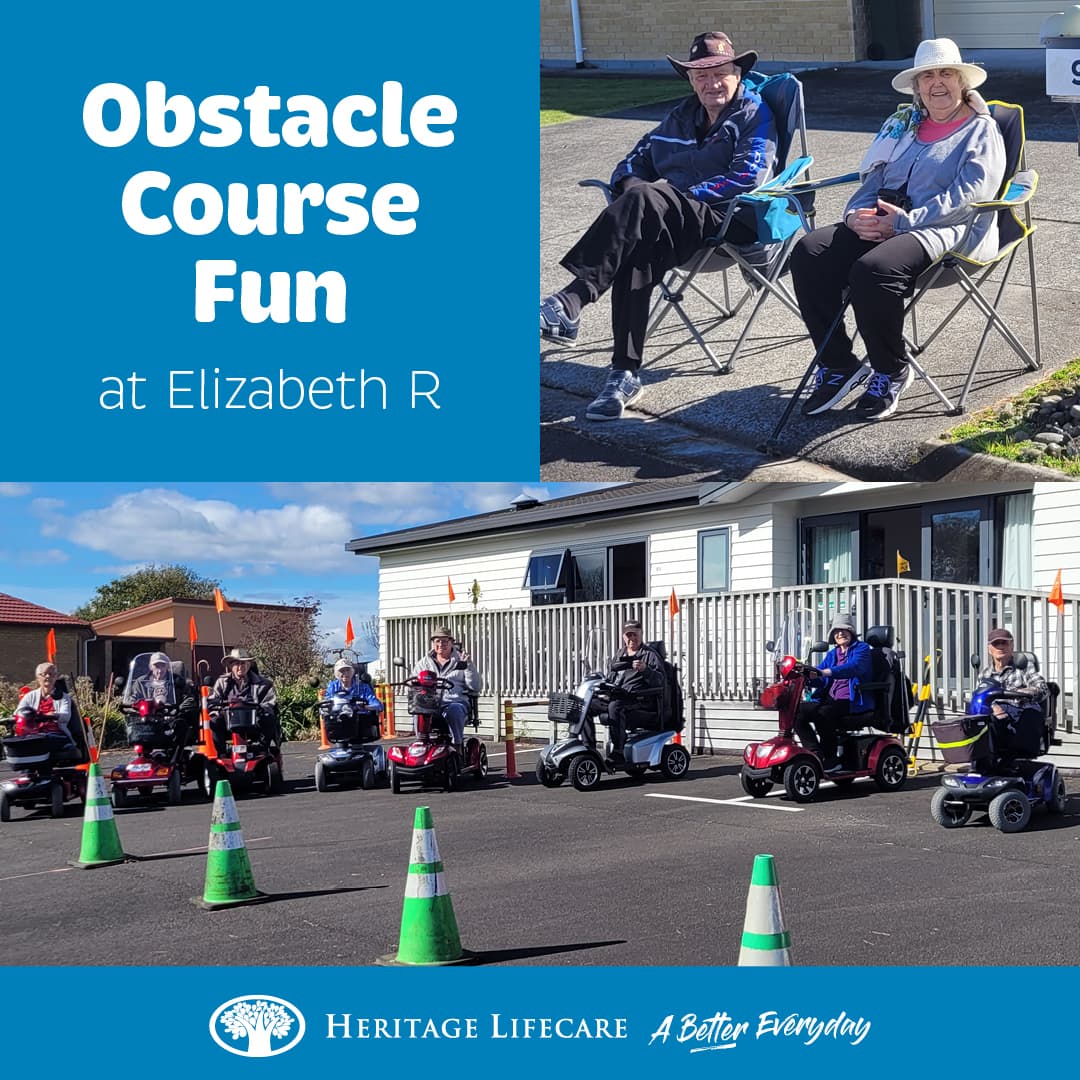 ​Obstacle Course Fun at Elizabeth R