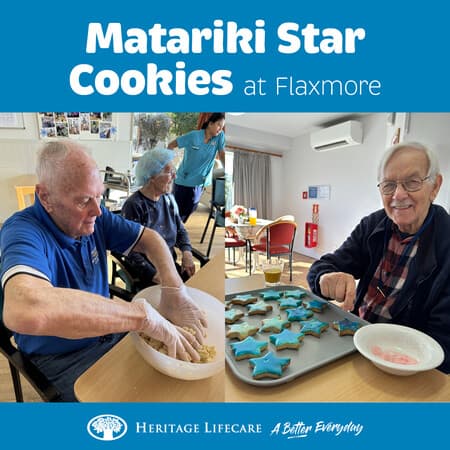 ​Matariki Star Cookies at Flaxmore