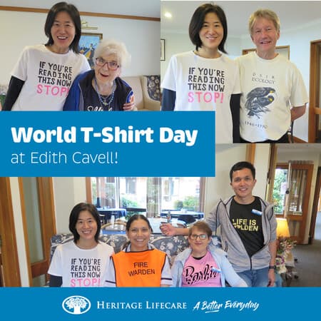 ​World T-Shirt Day at Edith Cavell!