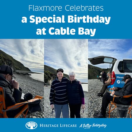 ​Flaxmore Celebrates a Special Birthday at Cable Bay