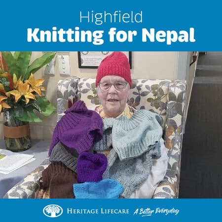 ​Highfield Knitting for Nepal