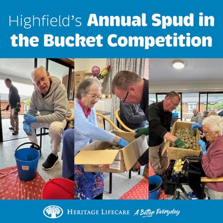 ​Highfield's Annual Spud in the Bucket Competition