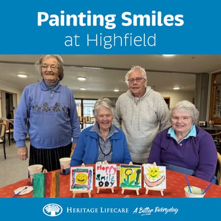 Painting Smiles at Highfield!