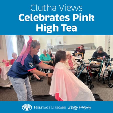 Clutha Views Celebrates Pink High Tea