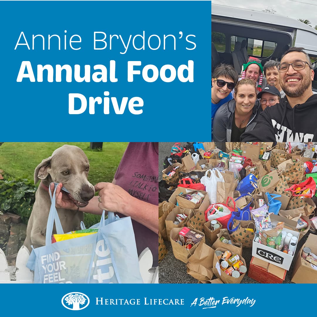 Annie Brydon's Annual Food Drive