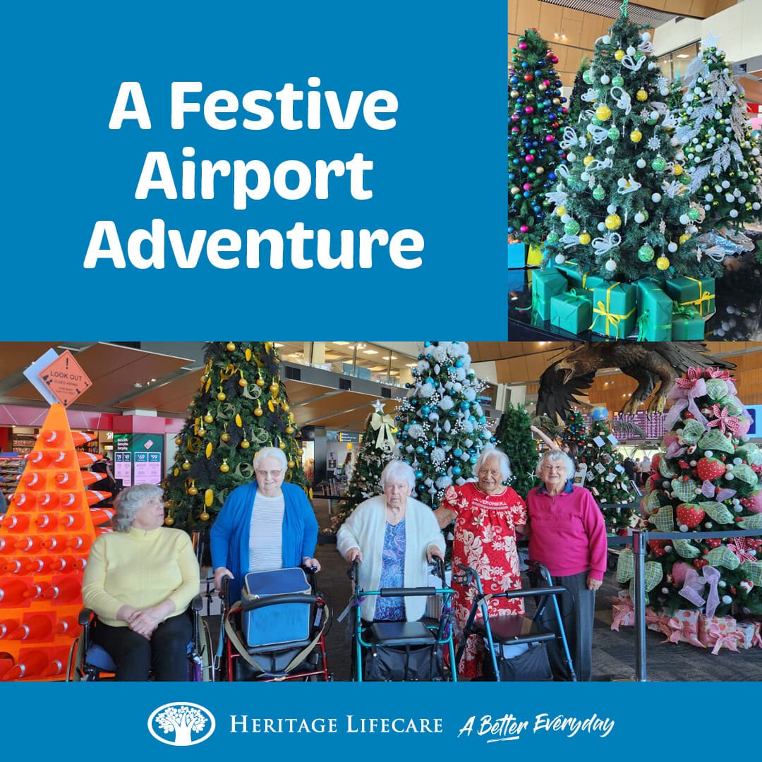 A Festive Airport Adventure