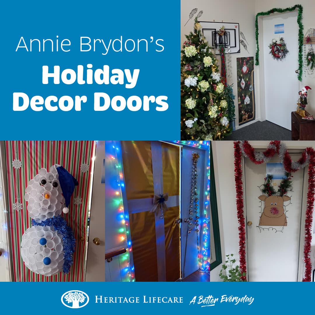 Annie Brydon's Holiday Decor Doors