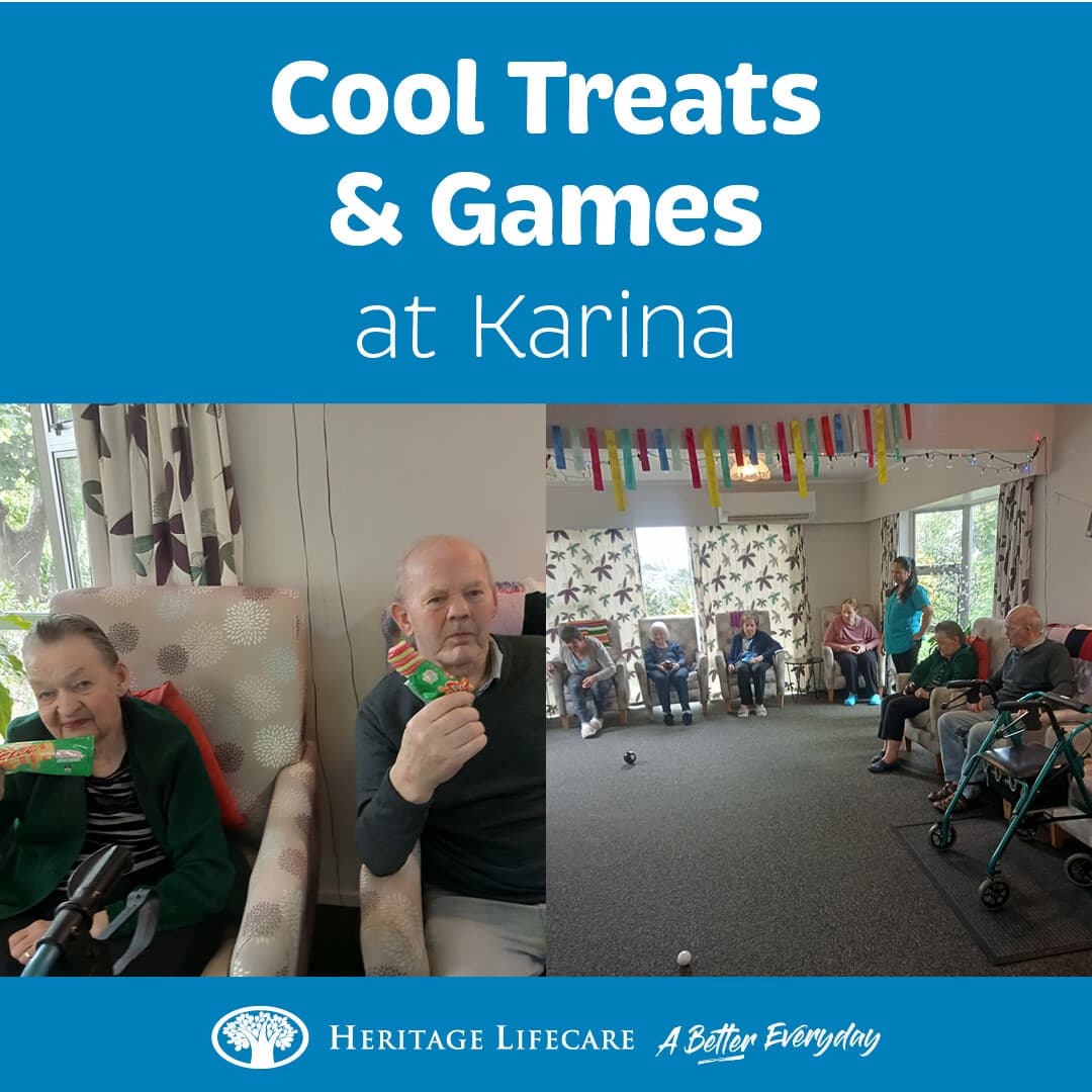 Cool Treats and Games at Karina