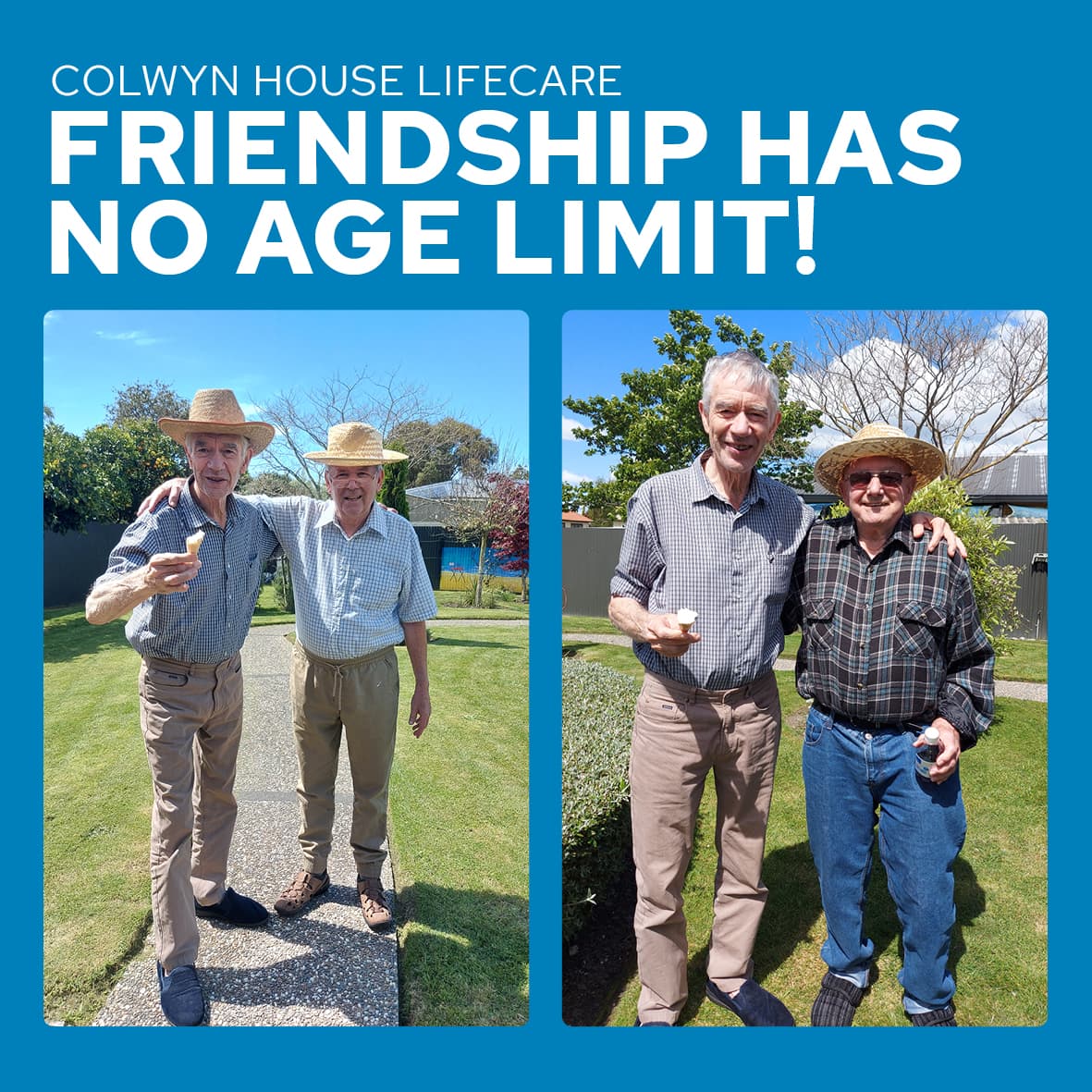 Friendship has no age limit